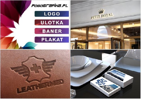 Usługi Graficzne, Projekt Logo, Ulotki, Wizytówki, Baner, Wizualizacje, Fotomanipulacje