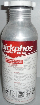 ŚRODKI NA KRETY, ŚRODKI OCHRONY ZBÓŻ, QUICKPHOS