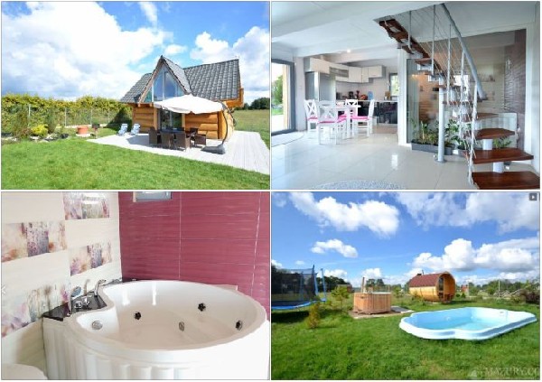 Ciesz Się Wiosną Na Mazurach- Dom Z Jacuzzi, Sauną I Basenem Na Mazurach