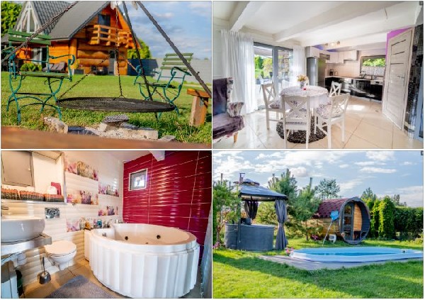 Jesienne Wakacje Na Mazurach - Domowe Spa Tylko Dla Was Sauna Jacuzzi Balia