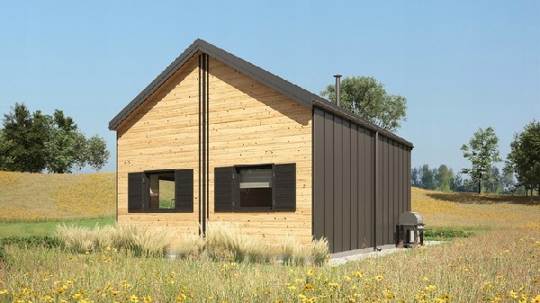 Nowy Piętrowy Domek Do Samodzielnego Montażu 20m2  4m/5m 2