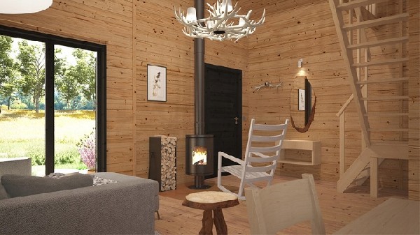 Nowy Piętrowy Domek Do Samodzielnego Montażu 20m2  4m/5m 4