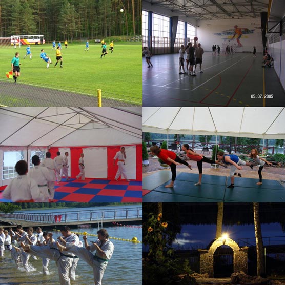 Ośrodek Wypoczynkowy Sportowy ,obozy Kolonie Sportowe ,sale Sportowe ,  3