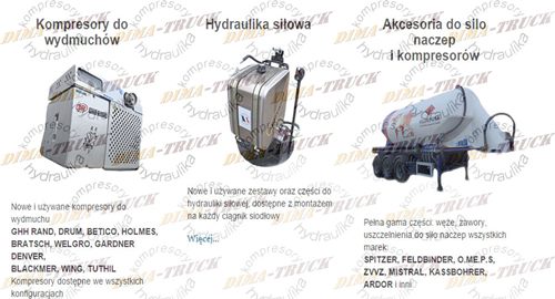 Serwis, Naprawa Kompresorów Do Wydmuchu Ghh Drum ,Dima-Truck